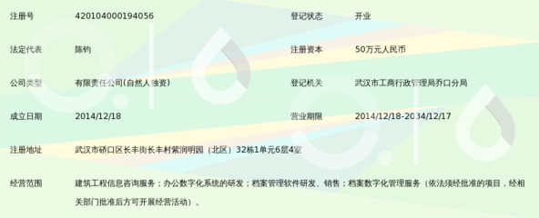 武汉友诚兰台工程信息咨询服务